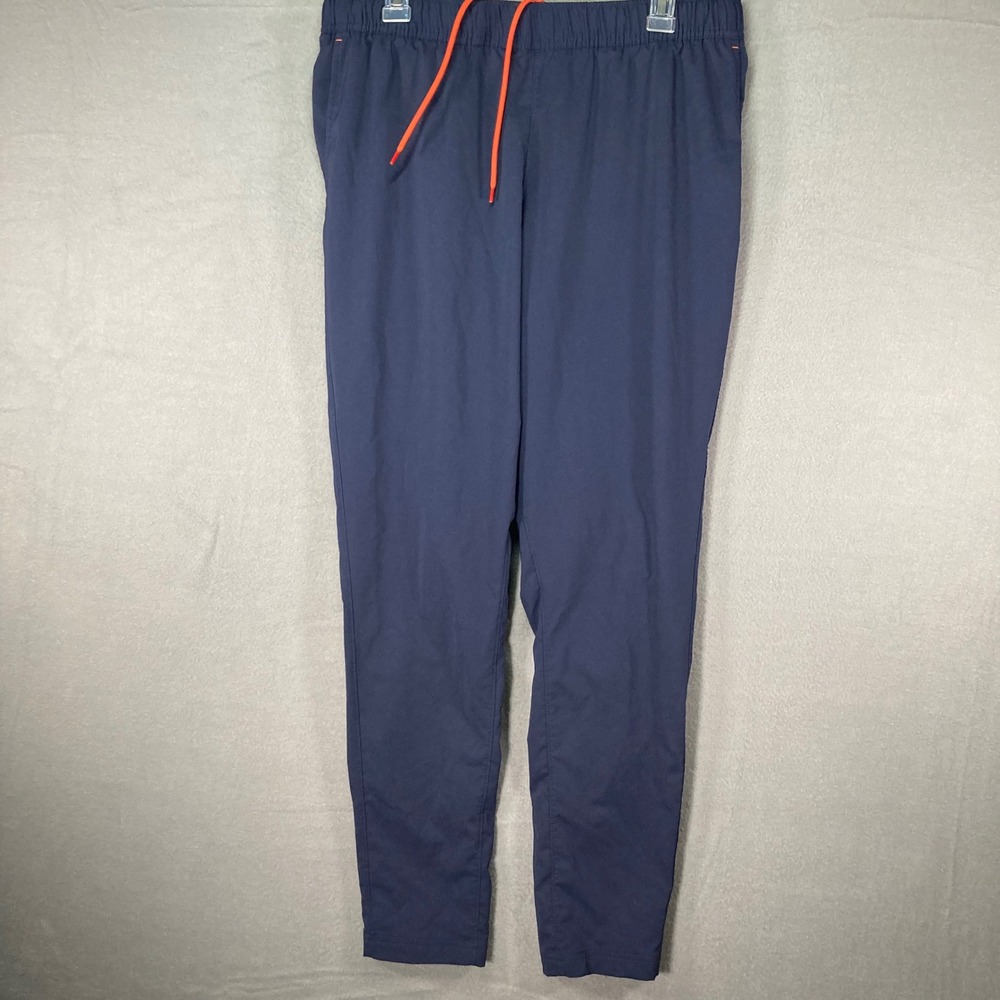 Eddie Bauer Jogger Pants Mens Small Navy Drawstring Athletic‎ Outdoor